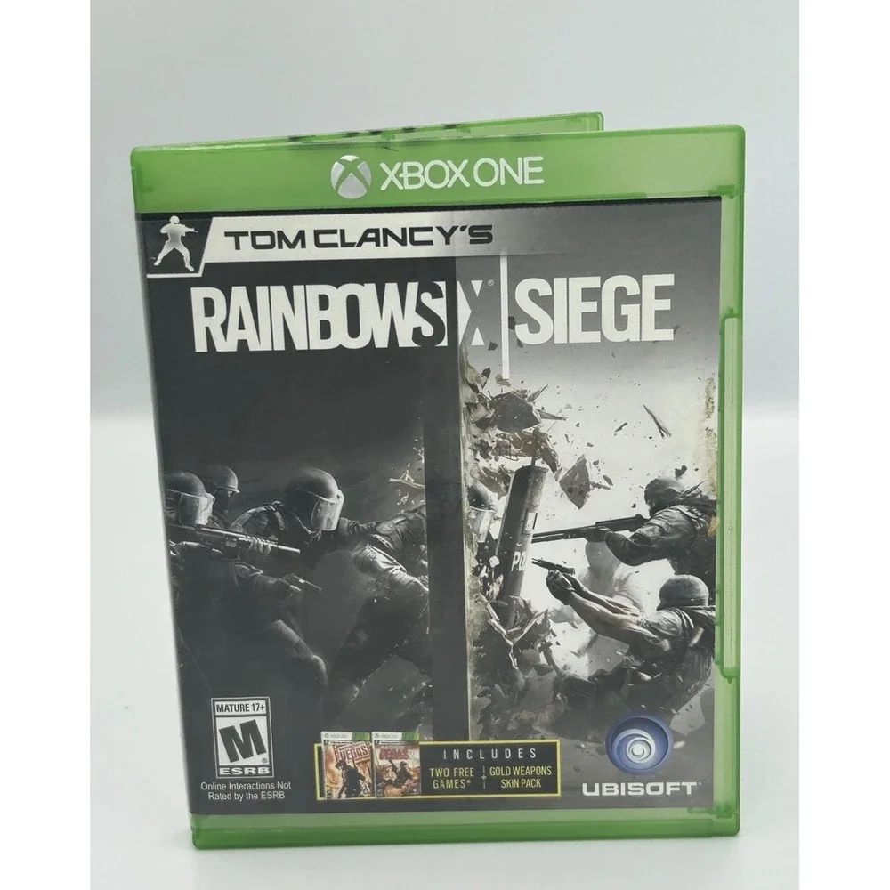 Tom Clancy's Rainbow Six Siege Xbox One Video Game Ubisoft Tactical‎ FPS Disc